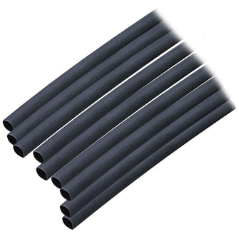 Ancor Adhesive Lined Heat Shrink Tubing (ALT) - 3/16" x 12" - 10-Pack - Black | 302124