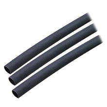 Ancor Adhesive Lined Heat Shrink Tubing (ALT) - 1/4" x 3" - 3-Pack - Black | 303103