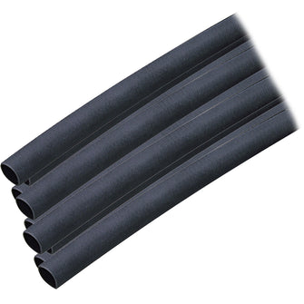 Ancor Adhesive Lined Heat Shrink Tubing (ALT) - 1/4" x 12" - 10-Pack - Black | 303124