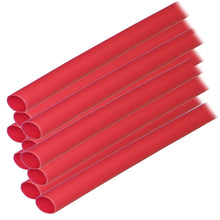 Ancor Adhesive Lined Heat Shrink Tubing (ALT) - 1/4" x 6" - 10-Pack - Red | 303606