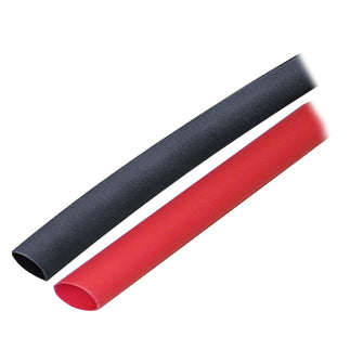 Ancor Adhesive Lined Heat Shrink Tubing (ALT) - 3/8" x 3" - 2-Pack - Black/Red | 304602