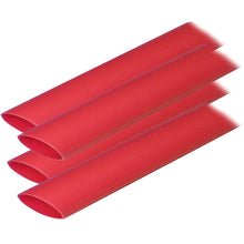 Ancor Adhesive Lined Heat Shrink Tubing (ALT) - 3/4" x 6" - 4-Pack - Red | 306606