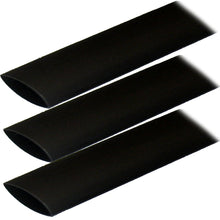 Ancor Adhesive Lined Heat Shrink Tubing (ALT) - 1" x 3" - 3-Pack - Black | 307103