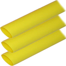 Ancor Adhesive Lined Heat Shrink Tubing (ALT) - 1" x 6" - 3-Pack - Yellow | 307906