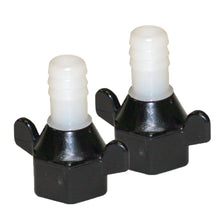 Shurflo by Pentair 1/2" Barb x 1/2" NPT-F Hex/Wingnut Straight Fitting (Pair) | 94-181-04