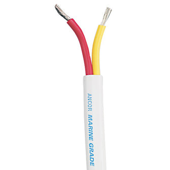 Ancor Safety Duplex Cable - 16/2 AWG - Red/Yellow - Flat - 1,000' | 124799