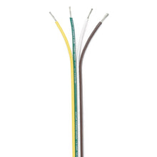 Ancor Ribbon Bonded Cable - 16/4 AWG - Brown/Green/White/Yellow - Flat - 100' | 154510