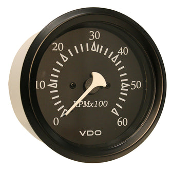 VDO Cockpit Marine 85mm (3-3/8") Sterndrive Tachometer - Black Dial/Bezel | 333-11798