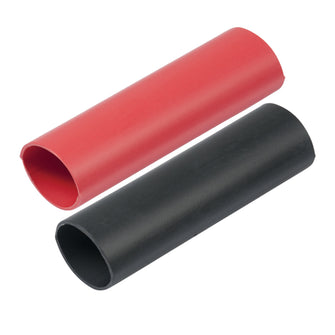 Ancor Heavy Wall Heat Shrink Tubing - 3/4" x 3" - 2-Pack - Black/Red | 326202