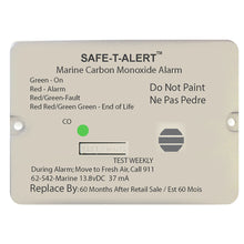 Safe-T-Alert 62 Series Carbon Monoxide Alarm - 12V - 62-542-Marine - Flush Mount - White | 62-542-MARINE