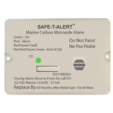 Safe-T-Alert 62 Series Carbon Monoxide Alarm w/Relay - 12V - 62-542-Marine-RLY-NC - Flush Mount - White | 62-542-MARINE-RLY-NC