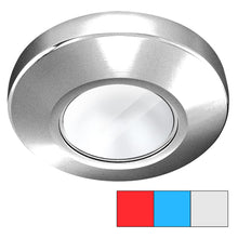 i2Systems Profile P1120 Tri-Light Surface Light - Red, Cool White &amp; Blue - Brushed Nickel Finish | P1120Z-41HAE