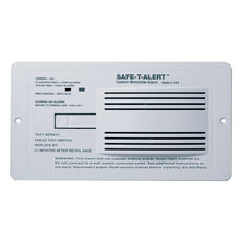 Safe-T-Alert 65 Series RV Flush Mount Carbon Monoxide Alarm | 65-542-WHT