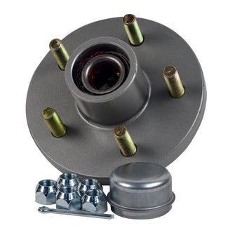 C.E. Smith Trailer Hub Kit - 1-3/8" x 1-1/16" Tapered - 5 x 4-1/2" Galvanized | 13515