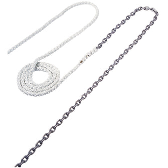 Maxwell Anchor Rode - 15'-5/16" Chain to 150'-5/8" Nylon Brait | RODE52