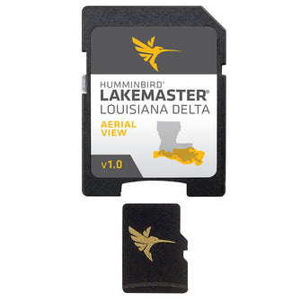 Humminbird LakeMaster Aerial Satellite View - Louisiana Delta | 600050-1