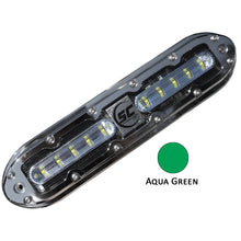 Shadow-Caster SCM-10 LED Underwater Light w/20' Cable - 316 SS Housing - Aqua Green | SCM-10-AG-20