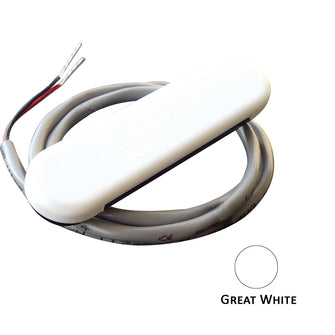 Shadow-Caster Courtesy Light w/2' Lead Wire - White ABS Cover - Great White - 4-Pack | SCM-CL-GW-4PACK