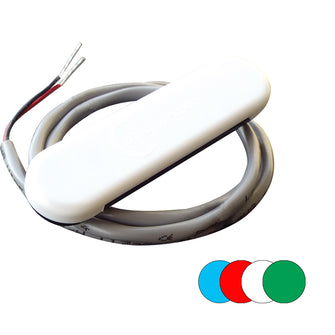 Shadow-Caster Courtesy Light w/2' Lead Wire - White ABS Cover - RGB Multi-Color - 4-Pack | SCM-CL-RGB-4PACK