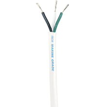 Ancor White Triplex Cable - 16/3 AWG - Round - 100' | 133710