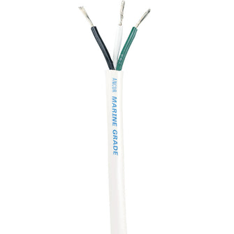 Ancor White Triplex Cable - 16/3 AWG - Round - 250' | 133725