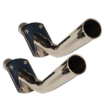 Tigress Gunnel Mount Outrigger Holders - Fabricated 304 S.S. - 1-1/8" I.D.- Pair | 88500