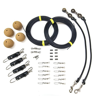 Tigress Ultimate Rigging Kit - 400lb Black Mono | 88605-1