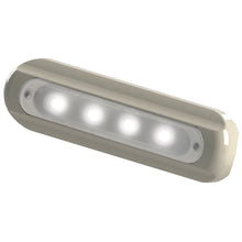 TACO 4-LED Deck Light - Flat Mount - White Housing | F38-8800W-1