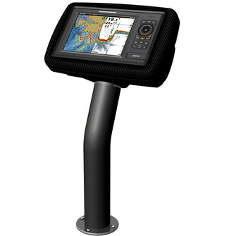 NavPod PED4900-02 PedestalPod Pre-Cut f/Humminbird ONIX 8 8.4" Series - Carbon Black | PED4900-02-C