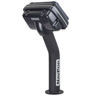 NavPod PED5059 PedestalPod Pre-Cut f/Simrad NSE8/B&amp;G Zeus Touch 8 - Carbon Black | PED5059-C