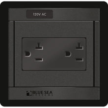 Blue Sea 1479 360 Panel - 120V AC DUal Outlet | 1479