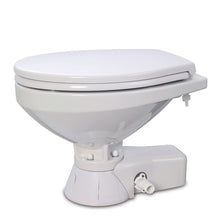 Jabsco Quiet Flush Raw Water Toilet - Compact Bowl - 24V | 37245-3094