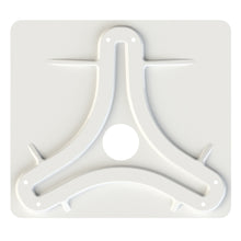 KING Jack&trade;/Omni Antenna Mounting Plate - White | MB8200