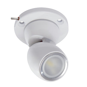 Lumitec GAI2 White Light - Heavy-Duty Base w/Built-In Switch - White Housing | 111923