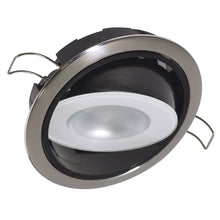 Lumitec Mirage Positionable Down Light - Spectrum RGBW Dimming - Polished Bezel | 115117