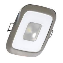 Lumitec Square Mirage Down Light - White - Polished Bezel | 116113