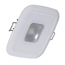 Lumitec Square Mirage Down Light - White Dimming - White Bezel | 116123