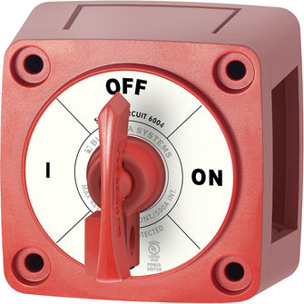 Blue Sea 6004 Single Circuit ON-OFF w/Locking Key - Red | 6004