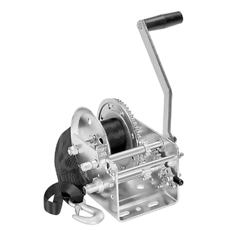 Fulton 2600lb 2-Speed Winch w/20' Strap | 142415