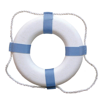 Taylor Made Decorative Ring Buoy - 20" - White/Blue - Not USCG Approved | 372