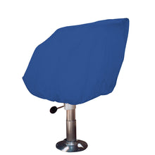 Taylor Made Helm/Bucket/Fixed Back Boat Seat Cover - Rip/Stop Polyester Navy | 80230