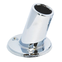 Taylor Made 1" Slanted Chrome Plated Flag Pole Socket | 962