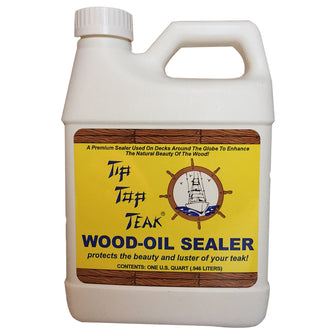 Tip Top Teak Wood Oil Sealer - Quart | TS 1001