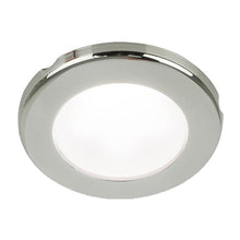 Hella Marine EuroLED 75 3" Round Screw Mount Down Light - White LED - Stainless Steel Rim - 24V | 958110121