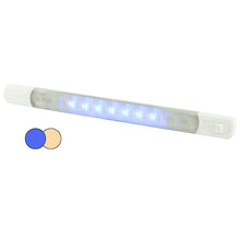 Hella Marine Surface Strip Light w/Switch - Warm White/Blue LEDs - 12V | 958121111