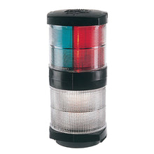 Hella Marine Tri-Color Navigation Light/Anchor Navigation Lamp- Incandescent - 2nm - Black Housing - 12V | 2984601