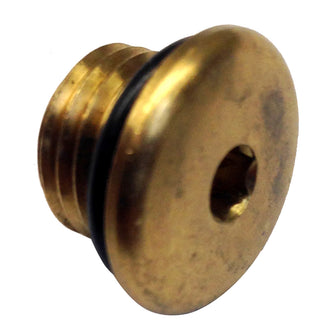 Uflex Brass Plug w/O-Ring for Pumps | 71928P