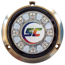 Shadow-Caster SCR-24 Bronze Underwater Light - 24 LEDs - Full Color Changing | SCR-24-CC-BZ-10