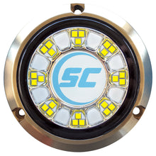 Shadow-Caster SCR-24 Bronze Underwater Light - 24 LEDs - Bimini Blue/Great White | SCR-24-BW-BZ-10