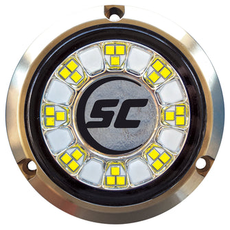 Shadow-Caster SCR-24 Bronze Underwater Light - 24 LEDs - Great White | SCR-24-GW-BZ-10